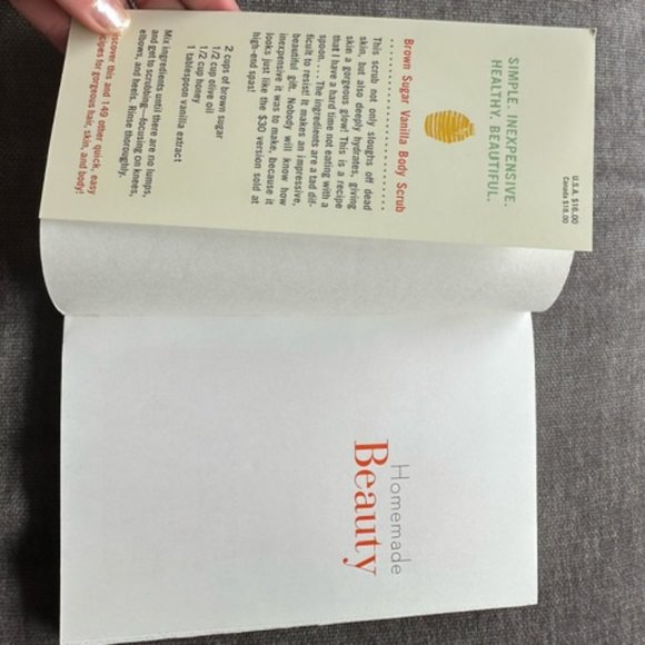 Homemade Beauty paperback book - Picture 4 of 6